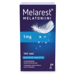 MELAREST Melatoniini 1 mg nieltävä tabletti 100 kpl
