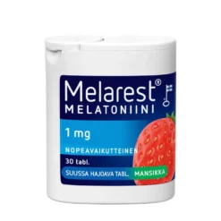 Melarest 1 mg Mansikka 30 tabl