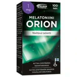MELATONIINI Orion 1 mg nieltävä tabletti 100 kpl