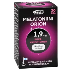 MELATONIINI Orion 1,9 mg pitkävaikutteinen tabletti 30 kpl