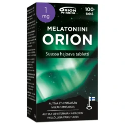 MELATONIINI Orion 1 mg suussa hajoava tabletti 100 kpl