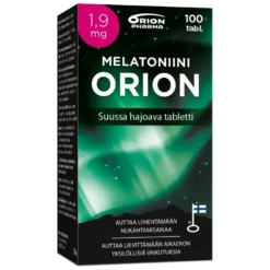 MELATONIINI Orion 1,9 mg suussa hajoava tabletti 100 kpl