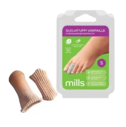 MILLS Suojatuppi varpaille koko S 2 kpl