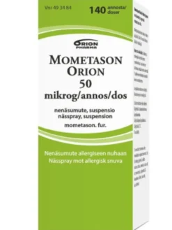 MOMETASON ORION 0,05 mg/annos nenäsumute, suspensio