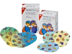3M OPTICLUDE Silmälappu boy & girl mini kuvioitu silmän peittohoitoon 30 kpl