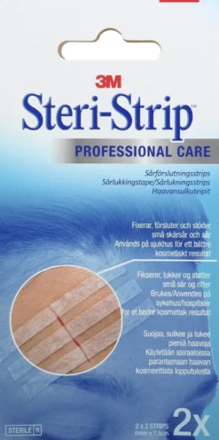 3M Steri-strip haavansulkuteippi ihonvärinen 6 mm x 7,5 cm