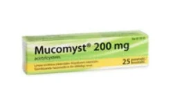 MUCOMYST 200 mg poretabletti
