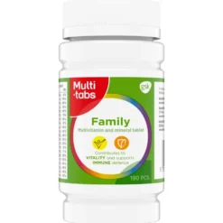 MULTI-Tabs Family Monivitamiini 190 kpl