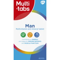 MULTI-TABS Man monivitamiini tabletti 60 kpl