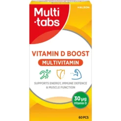 Multi-tabs vitamin D boost multivitamin 60 kpl