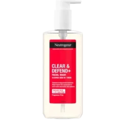 NEUTROGENA Clear & Defend+ Facial Wash puhdistusgeeli