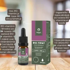 NÔGEL B12-tipat koko perheelle 10 ml
