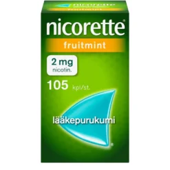 NICORETTE FRUITMINT 2 mg lääkepurukumi