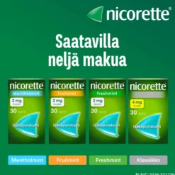NICORETTE 2 mg lääkepurukumi