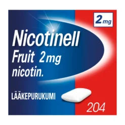 NICOTINELL FRUIT 2 mg lääkepurukumi