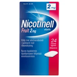NICOTINELL FRUIT 2 mg lääkepurukumi