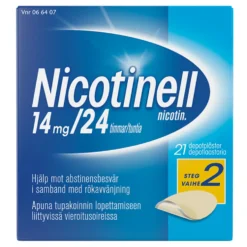 NICOTINELL 14 mg/24 tuntia depotlaastari