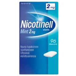 NICOTINELL MINT 2 mg lääkepurukumi