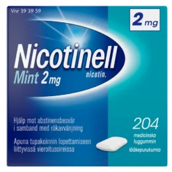 NICOTINELL MINT 2 mg lääkepurukumi