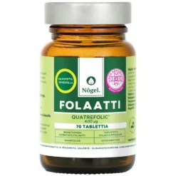 Nogel Folaatti Quatrefolic 400 mikrog 70 tablettia