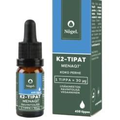 Nogel K2-tipat 30 mikrog/tippa 10 ml
