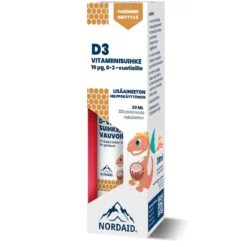 NORDAID 10 mikrog D-vitamiinisuihke vauvoille 30 ml