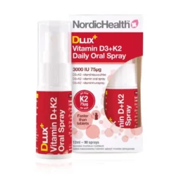NORDIC HEALTH Dlux D3 + K2 -vitamiinisuusuihke