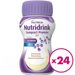 NUTRIDRINK Compact Protein Banaani 24 pulloa