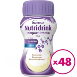 NUTRIDRINK Compact Protein Banaani 48 pulloa