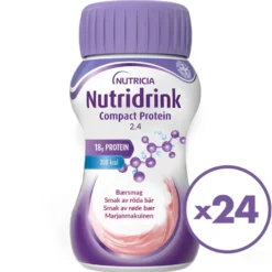 NUTRIDRINK Compact Protein marjanmakuinen 24 pulloa