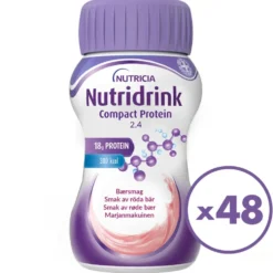 NUTRIDRINK Compact Protein marjanmakuinen 48 pulloa