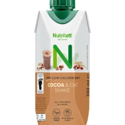 Nutrilett Cocoa & Oat VLCD ateriankorvikejuoma 330 ml