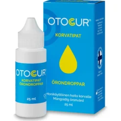 OTOCUR tippa korvakäytävien hoitoöljy 25 ml