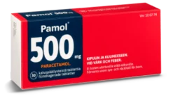 PAMOL 500 mg tabletti, kalvopäällysteinen
