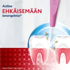 PARODONTAX Interdental Brush 0,4 mm hammasväliharja 6 kpl