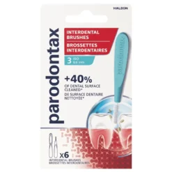 PARODONTAX Interdental Brush 0,6 mm hammasväliharja 6 kpl
