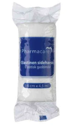 PHARMACARE Elastinen sideharso 8 cm x 4,5 m
