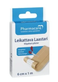PHARMACARE Laastari leikattava 6 cm x 1 m