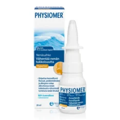 PHYSIOMER Hypertonic Spray tukkeutuneen nenän hoitoon