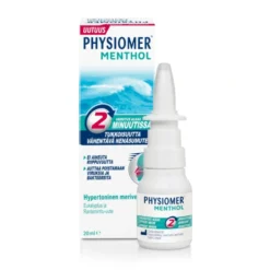 PHYSIOMER Menthol nenän tukkoisuutta vähentävä suihke
