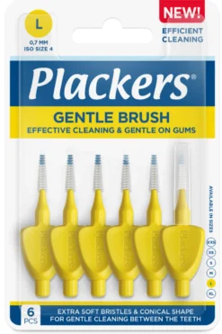 PLACKERS Gentle Brush L 0.7 mm hammasväliharja