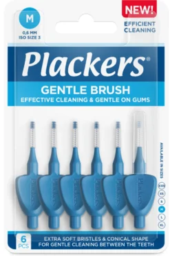 PLACKERS Gentle Brush M 0.6 mm hammasväliharja