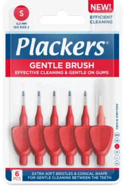 PLACKERS Gentle Brush S 0.5 mm hammasväliharja