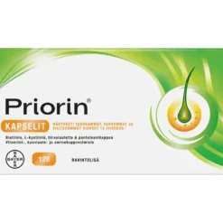 Priorin kapseli 120 kpl