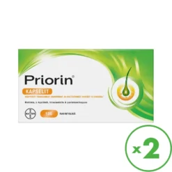 Priorin kapselit 2x180 kpl