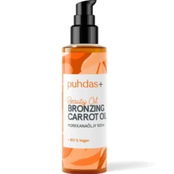 PUHDAS+ Beauty oil bronzing carrot oil porkkanaöljy 100 ml