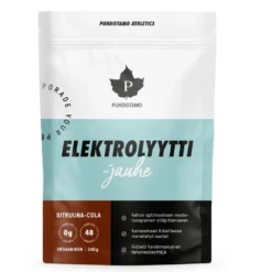Puhdistamo Athletics Elektrolyyttijauhe Sitruuna-Cola 240 g
