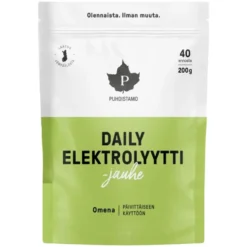 Puhdistamo Daily Elektrolyyttijauhe omena 200 g