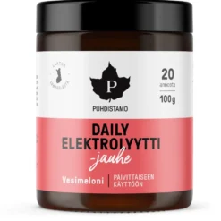 Puhdistamo Daily Elektrolyyttijauhe Vesimeloni 100 g