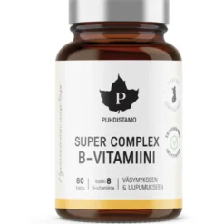 PUHDISTAMO Super Complex B-vitamiini kapseli 60 kpl